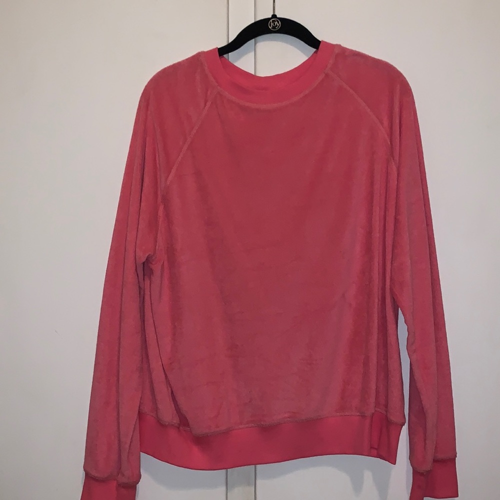 Towel material crew neck